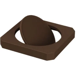 22 Gallon Brown Granite Square Trash Receptacle, Bug Barrier Lid 8 22 Gallon Brown Granite Square Trash Receptacle, Bug Barrier Lid -LOUS Supplies Shop 22 gallon square brown granite bug barrier trash receptacle lid