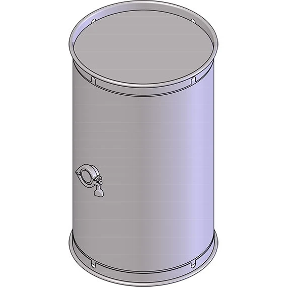 30 Gallon Stainless Steel Wine Barrel W/2 Tri-Clover 1 30 Gallon Stainless Steel Wine Barrel W/2 Tri-Clover