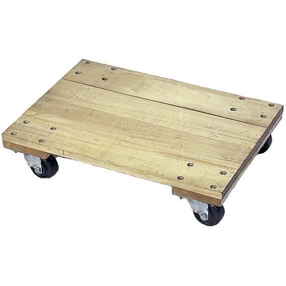Wesco 36" X 24" Wood Dolly, Solid Platform, 4" Casters, 1,200 Lb. Capacity 1 Wesco 36" X 24" Wood Dolly, Solid Platform, 4" Casters, 1,200 Lb. Capacity