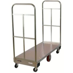 Wesco 24" X 60" Galvanized Steel U-Boat, 1,750 Lb. Capacity