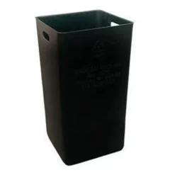32 Gallon White Square Trash Receptacle, Flat Top 11.5" Opening Lid 8 32 Gallon White Square Trash Receptacle, Flat Top 11.5" Opening Lid -LOUS Supplies Shop 32 gallon heavy duty square drum liner 2 3
