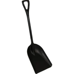 Black Hygienic Plastic Shovel, 14" Blade