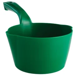 32 Oz. Green Plastic Round Scoop