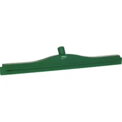24" Green Ultra Hygiene Squeegee, Double Blade