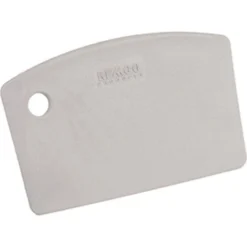 Gray Plastic Mini Bench Scraper, Metal Detectable