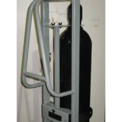Single Gas Cylinder Hand Truck W/Hoist Ring, 10.5" Pneumatic Wheels -LOUS Supplies Shop 37bf89 4