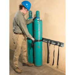 Gas Cylinder Support Bracket, 4 Cylinder Capacity, Wall Mount 5 Gas Cylinder Support Bracket, 4 Cylinder Capacity, Wall Mount -LOUS Supplies Shop 37bg56 2