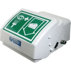 Eyewash Station, Wall Mount, Closed ABS Bowl