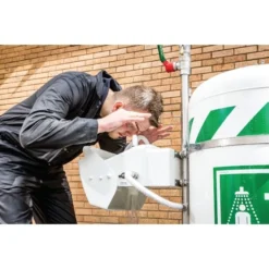 30 Gallon Mobile Self-Contained Emergency Safety Shower W/ Eyewash Station -LOUS Supplies Shop 37bk86 2