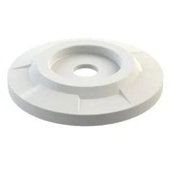 42 Gallon White Slatted Recycling Receptacle, Flat Top 4" Opening 8 42 Gallon White Slatted Recycling Receptacle, Flat Top 4" Opening -LOUS Supplies Shop 42 gallon round white recycling receptacle flat top 4 opening lid