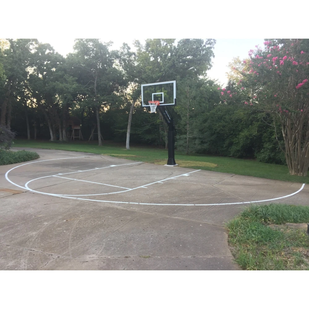 NCAA Basketball Court Stencil Kit, 20' 9" High, 1/8" Thick 2 NCAA Basketball Court Stencil Kit, 20' 9" High, 1/8" Thick - Image 2