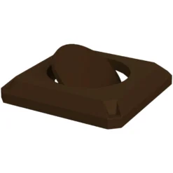 32 Gallon Brown Square Trash Receptacle, Bug Barrier Lid 8 32 Gallon Brown Square Trash Receptacle, Bug Barrier Lid -LOUS Supplies Shop 56be60 3