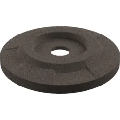 55 Gallon Drum Brown Granite Plastic Flat Top Recycling Lid, 4" Opening