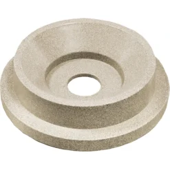 55 Gallon Drum Beige Granite Plastic Funnel Top Recycling Lid, 5" Opening