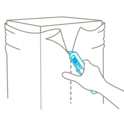 Secunorm Profi Right Hand Spring Loaded Knife, Semi-Automatic Blade Retraction -LOUS Supplies Shop 77bk08 3