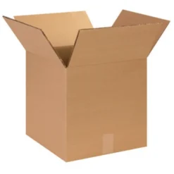 14" X 14" X 14" Heavy-Duty Cube Corrugated Box, Double Wall, 275#/ECT-48