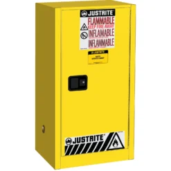 Sure-Grip® EX Combustibles Paint & Ink Safety Cabinet, 20 Gallon, S/C Door, Yellow