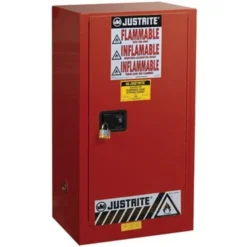 Sure-Grip® EX Combustibles Paint & Ink Safety Cabinet, 20 Gallon, S/C Door, Red