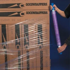 80 Gauge - 5" X 1000' Goodwrappers® Premium Blown Stretch Film, 4/pk 5 80 Gauge - 5" X 1000' Goodwrappers® Premium Blown Stretch Film, 4/pk -LOUS Supplies Shop goodwrappers premium
