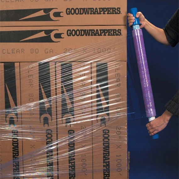 80 Gauge - 5" X 1000' Goodwrappers® Premium Blown Stretch Film, 4/pk 3 80 Gauge - 5" X 1000' Goodwrappers® Premium Blown Stretch Film, 4/pk - Image 3