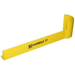 48" Yellow Heavy-Duty Right Hand End Aisle Rack Guard
