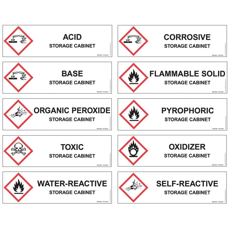 ChemCor® Lined Compac Hazardous Material Safety Cabinet, 12 Gallon, S/C Door, Royal Blue 3 ChemCor® Lined Compac Hazardous Material Safety Cabinet, 12 Gallon, S/C Door, Royal Blue - Image 3