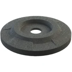 55 Gallon Drum Dark Granite Plastic Flat Top Recycling Lid, 4" Opening