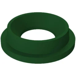 55 Gallon Drum Green Plastic Funnel Top Trash Receptacle Lid, 11.5" Opening