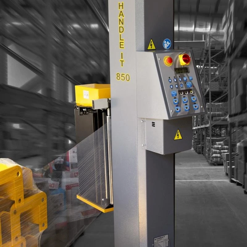 Semi-Automatic Stretch Wrap Machine, Pre-Stretch, Model 850PS 4 Semi-Automatic Stretch Wrap Machine, Pre-Stretch, Model 850PS - Image 4