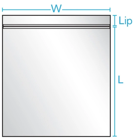 12" X 15" Zip-Top Reclosable Poly Bags, 2 Mil, Clear, 1,000/cs 2 12" X 15" Zip-Top Reclosable Poly Bags, 2 Mil, Clear, 1,000/cs - Image 2